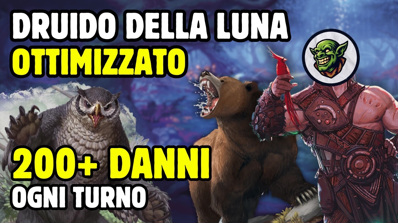 Druido Circolo della Luna Ottimizzato - Build D&D