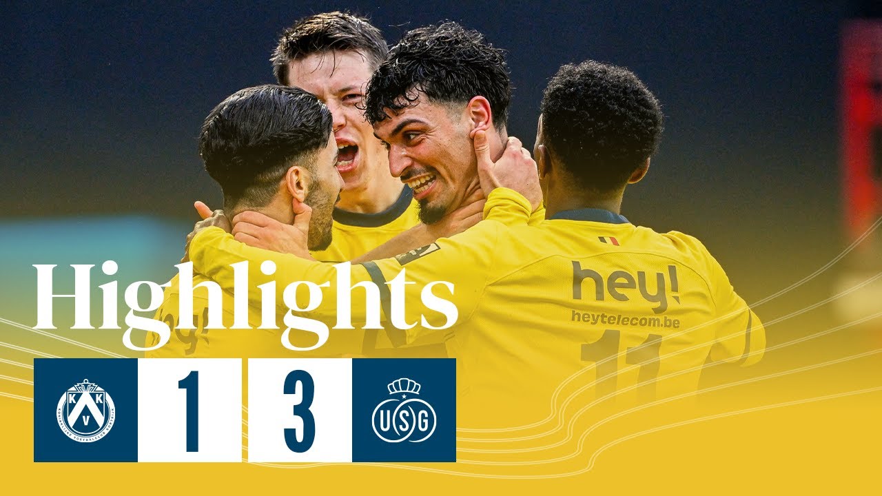 Une bonne performance à Courtrai ! | HIGHLIGHTS: KV Kortrijk - Union