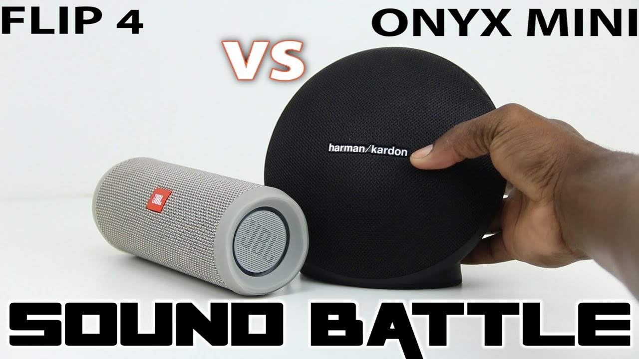 Onyx Mini vs Flip 4 :SoundBattle