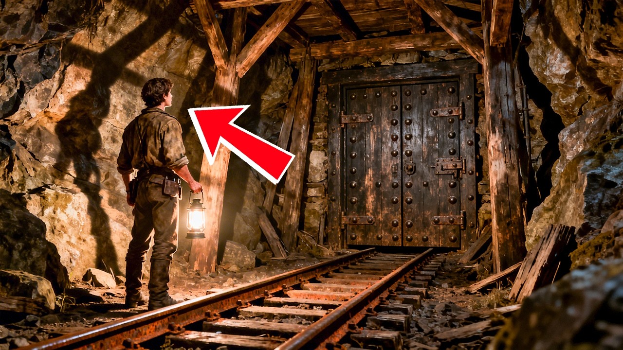 He Found a Sealed Door Deep Inside an Abandoned Mine — What Was Behind it Was Hidden for 80 Years