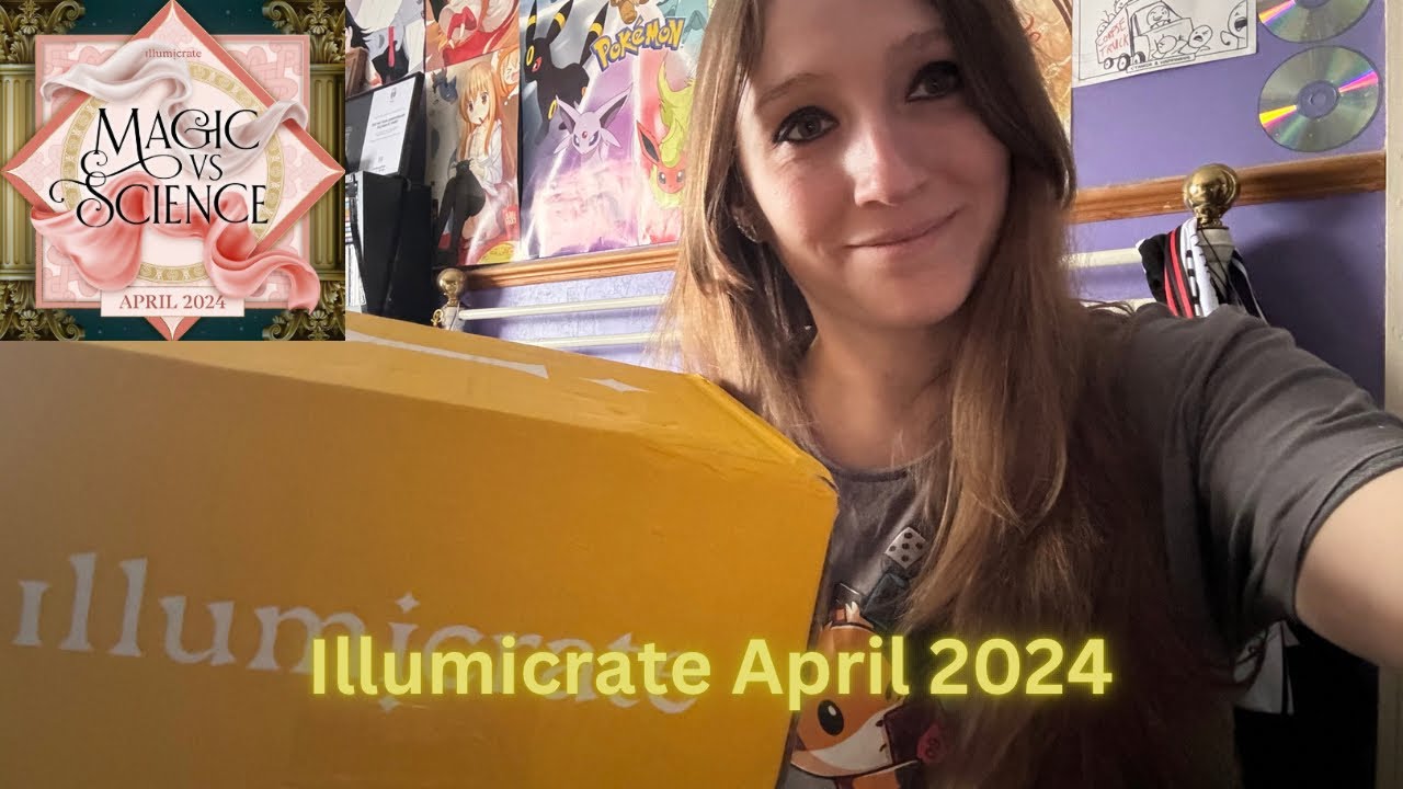 Illumicrate April 2024 Magic vs Science Unboxing