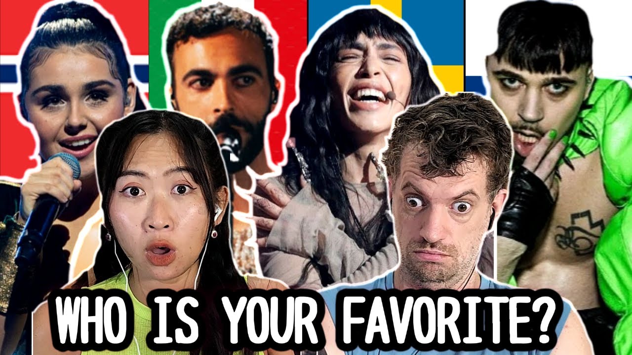 Our Reaction to Eurovision 2023 Grand Final ALL Performances Recap!