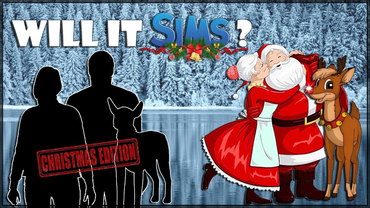 Christmas Cabin with Mr. & Mrs. Claus | The Sims 4 