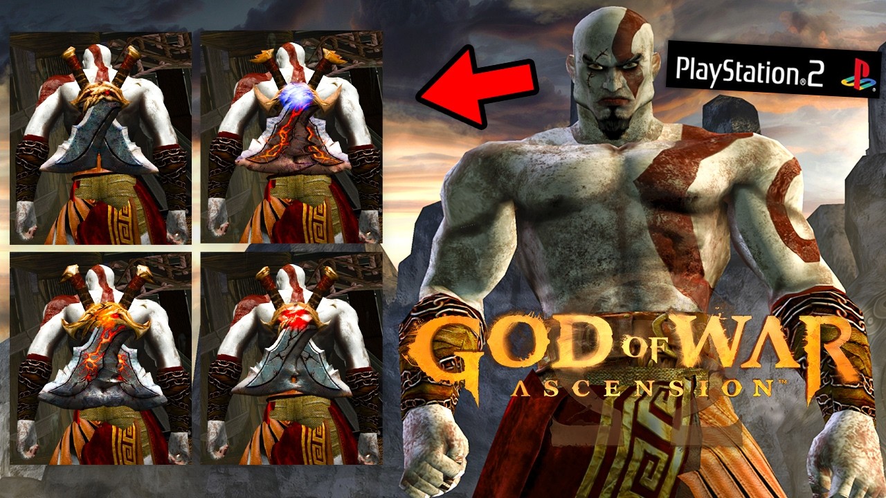 RODA NO CONSOLE!! Lançaram um NOVO God of War Ascension para PS2