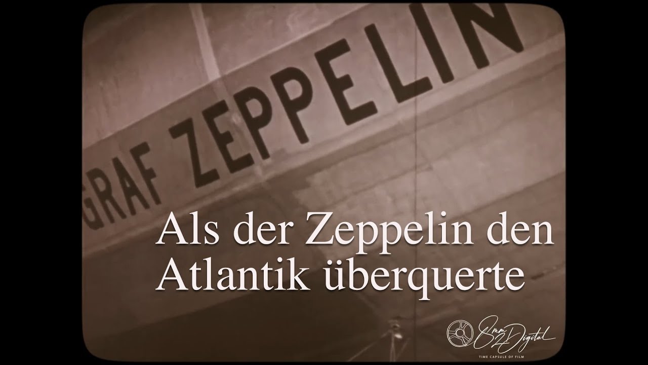 Luftstraßen – Die historische Reise des Graf Zeppelin 1930 von Deutschland nach Rio de Janeiro 9,5 m
