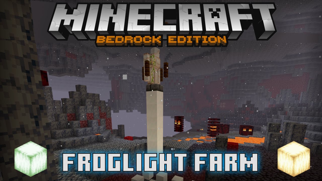 Froglight Farm Tutorial for Minecraft Bedrock 1.21