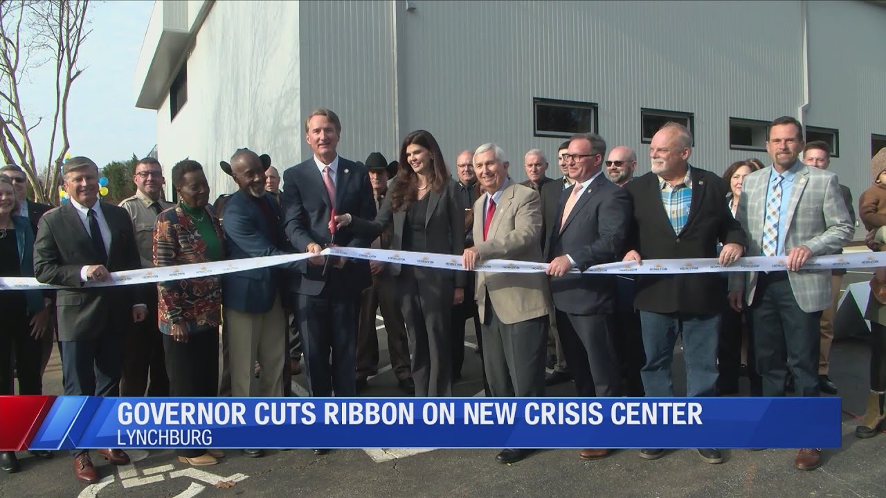 Governor cuts ribbon on new crisis center