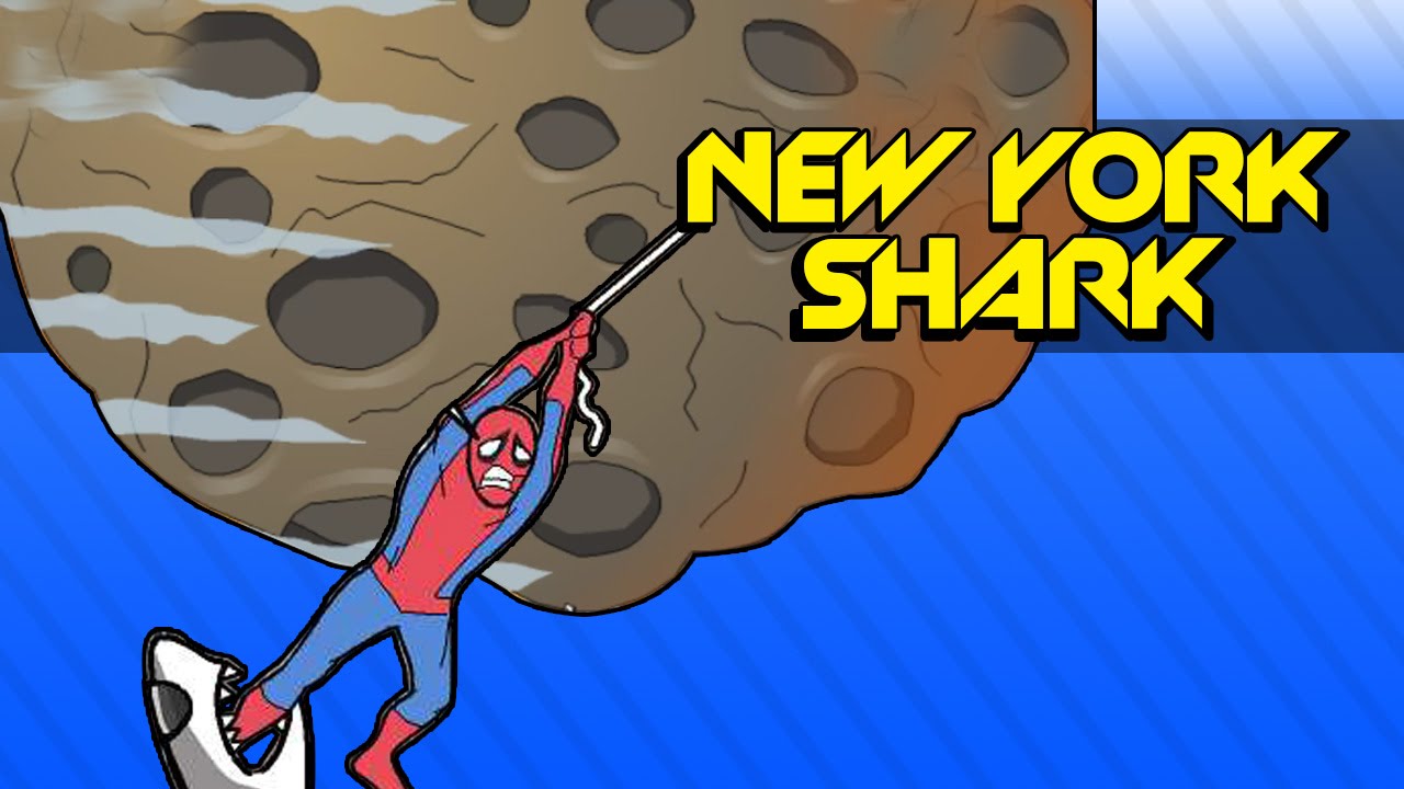 SPIDER MAN EATEN BY A SHARK | New York Shark