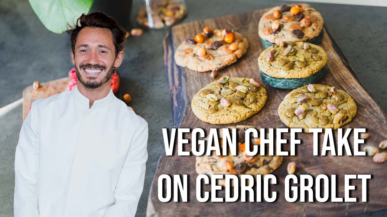 Vegan Chef's Take on Cedric Grolet's Cookies