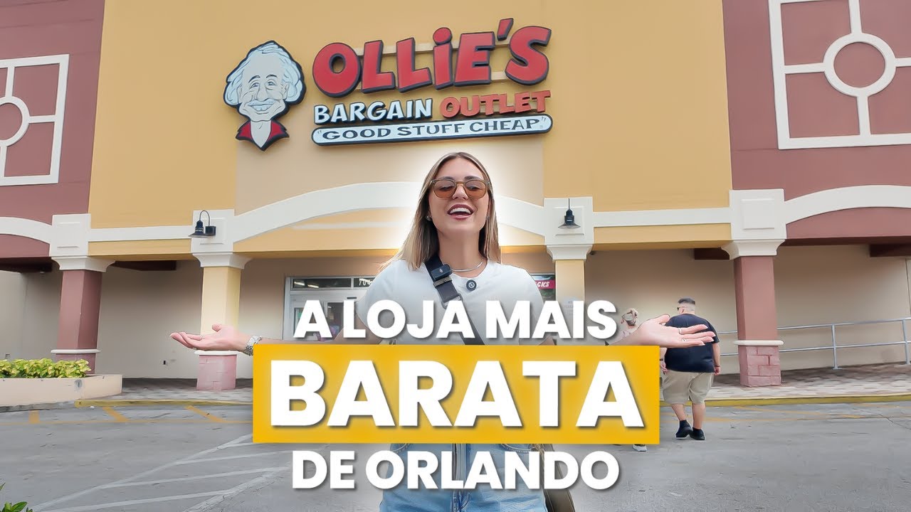 PREÇOS INCRÍVEIS NESSA LOJA QUE QUASE NINGUÉM CONHECE DE ORLANDO! #olliesbargainoutlet