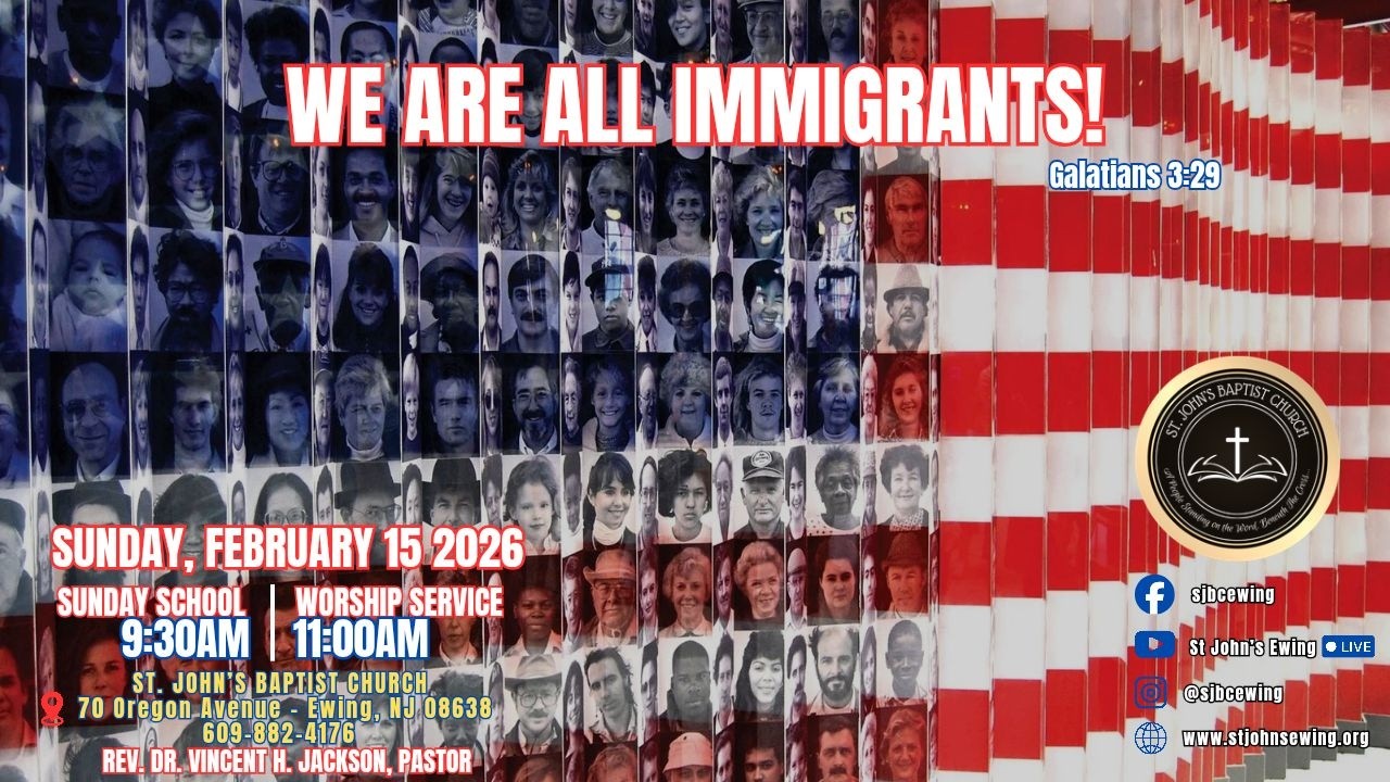 WE ARE ALL IMMIGRANTS!