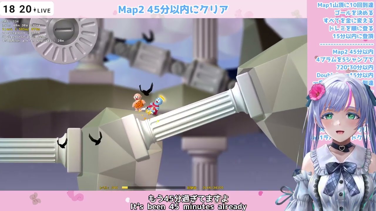 【第2回】ポゴマスターチャレンジ Map2を忘れないうちに45分以内に登頂【Pogostuck】