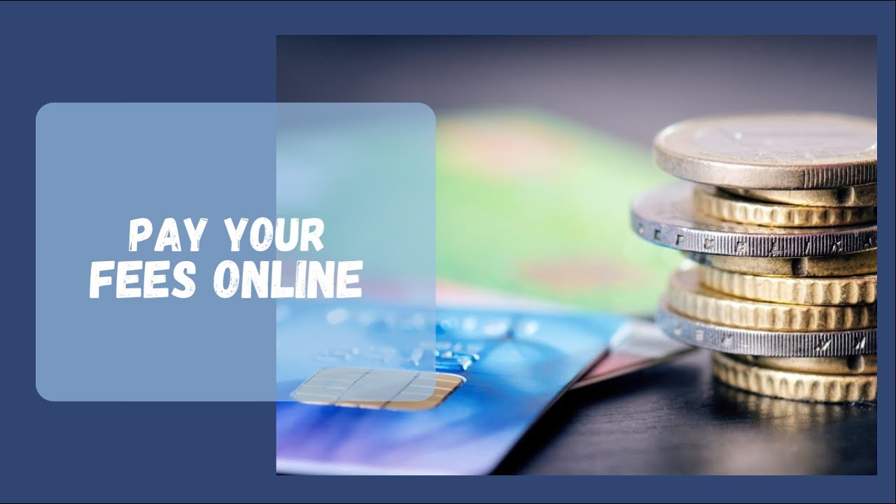 HOW TO PAY YOUR FEES ONLINE