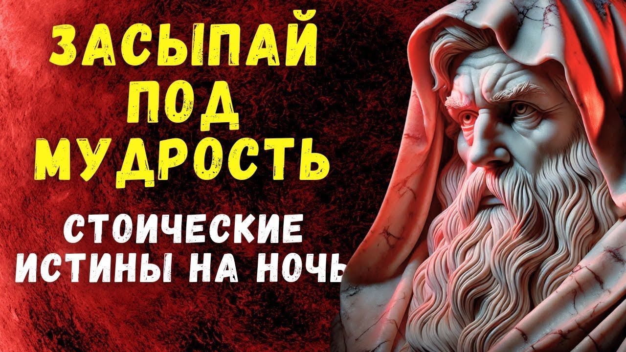 СПИ И СЛУШАЙ: Стоическая философия для ума и покоя | Психология Стоицизма