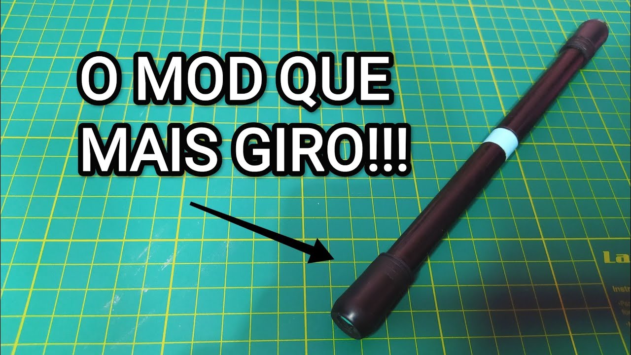 COMO FAZER MEU MOD PESSOAL DE PEN SPINNING - MUITO FÁCIL!!!