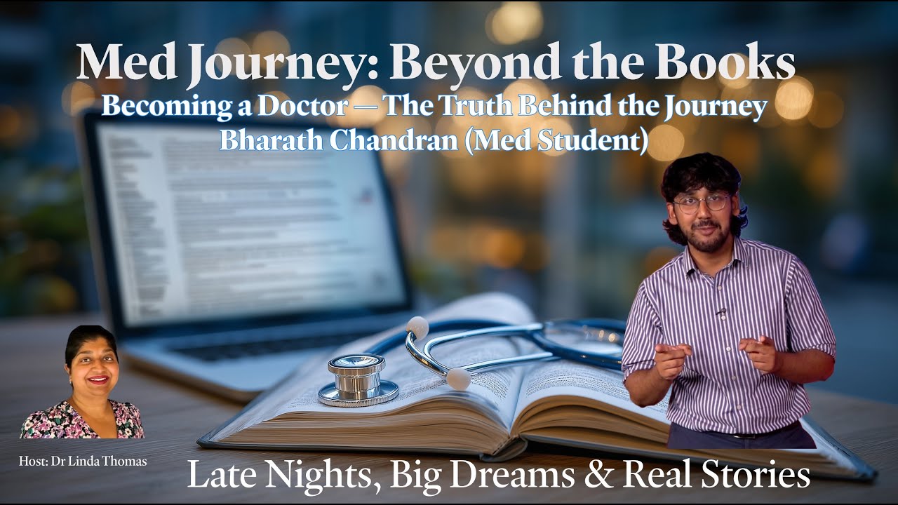 The Med Journey: Beyond the Books | Bharath Chandran’s Story – Inside a UK Medical Student’s Life