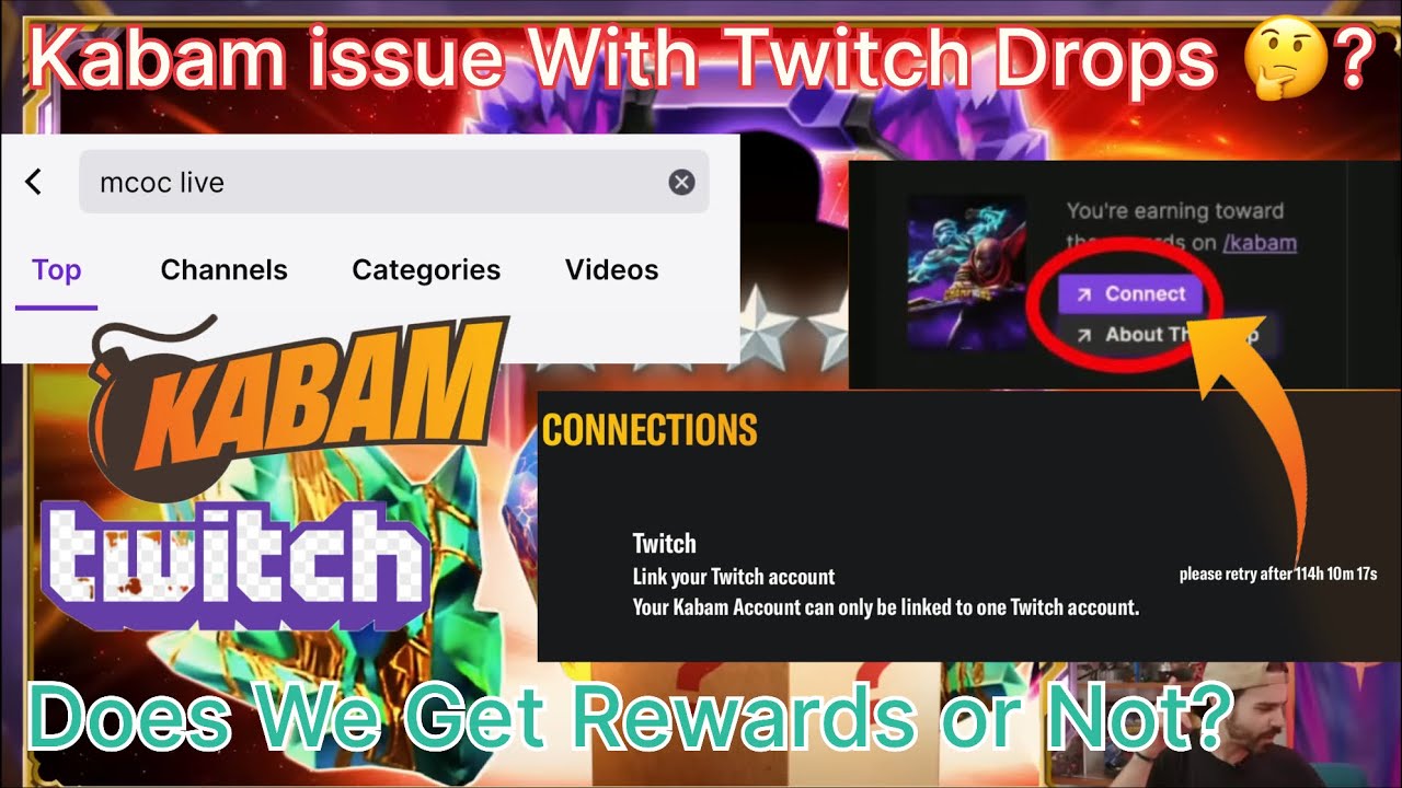 Kabam issue with Twitch Rewards ? Does we will Get rewards or not! Mcoc hindi