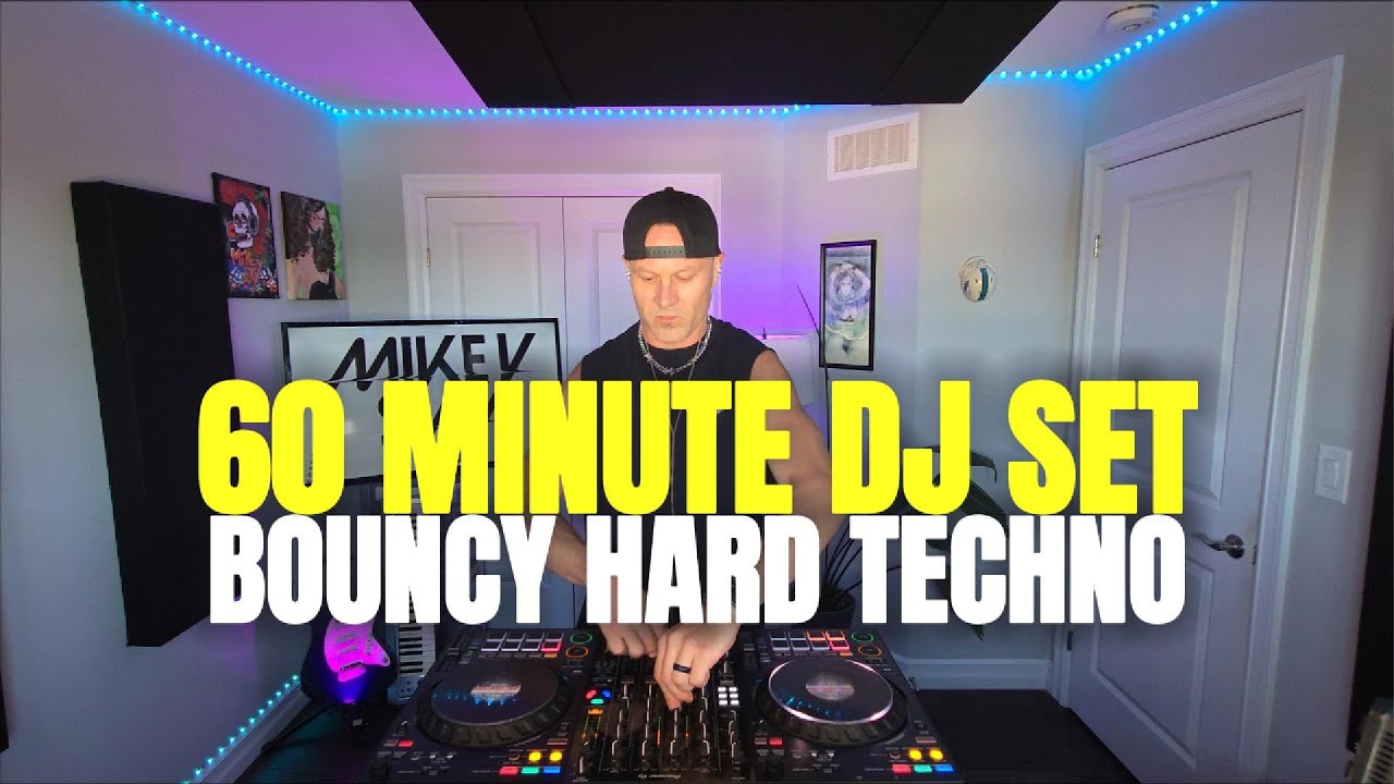 Best Bouncy Hard Techno - 60 Min DJ set by Mikey Sky