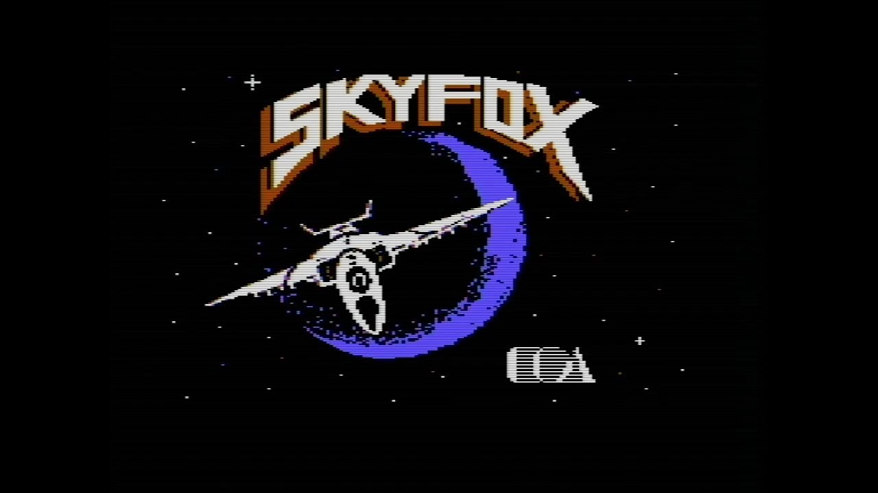 Skyfox - Real C64 Gameplay