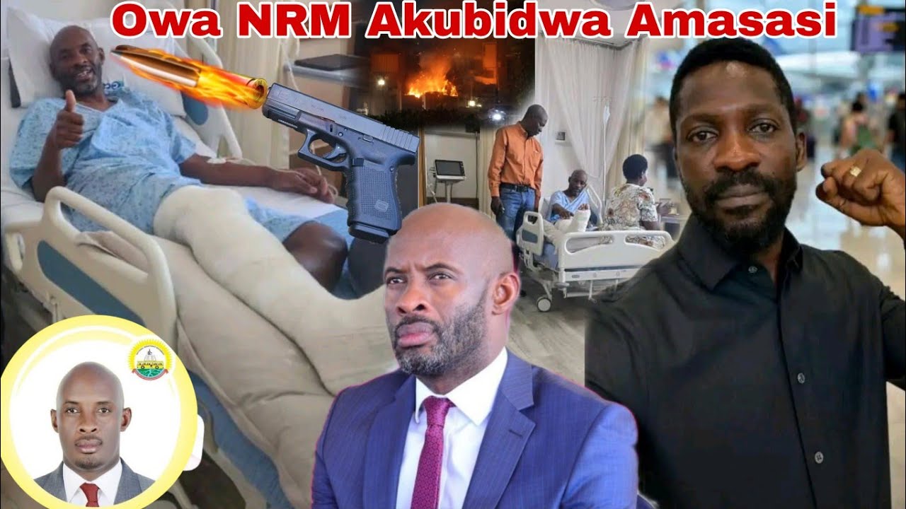 Agatalinda!! Owa NRM Akubidwa Amasasi Ku Hotel/ Bobi Wine Yamulabula,Omuliro Gusanyizawo Ekifo Kyona