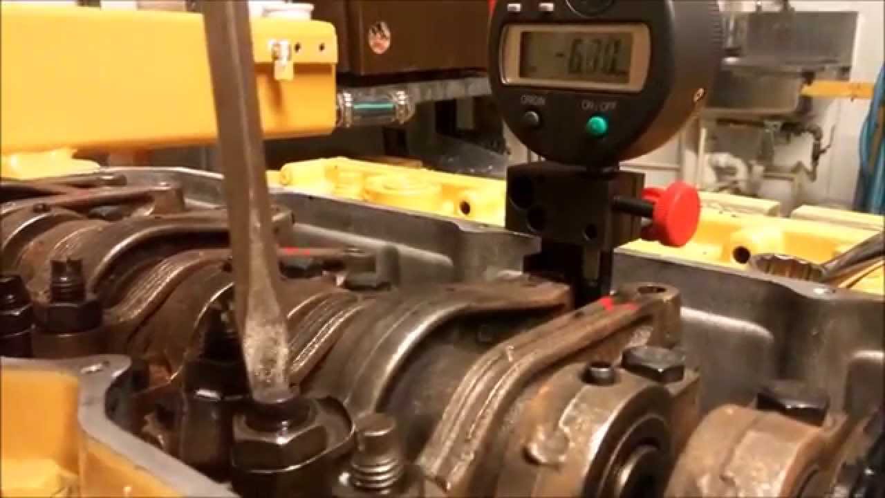 3126 overhead valve setting by Ocean Marine