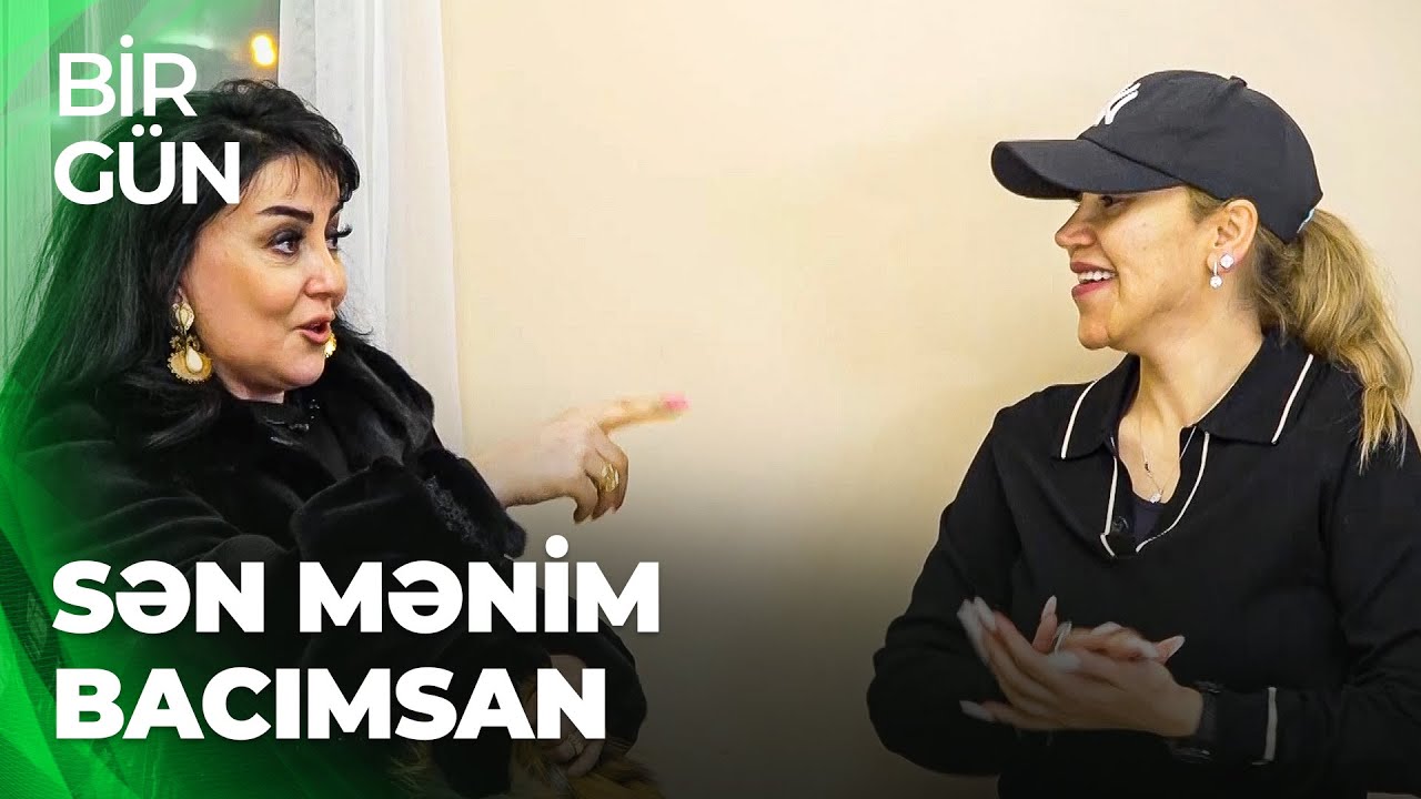 Bir gün | Küsülü olan Afət Fərmanqızı ilə Rəqsanə BARIŞDI | Mənim heç kimlə qəsd-qərəzim yoxdur