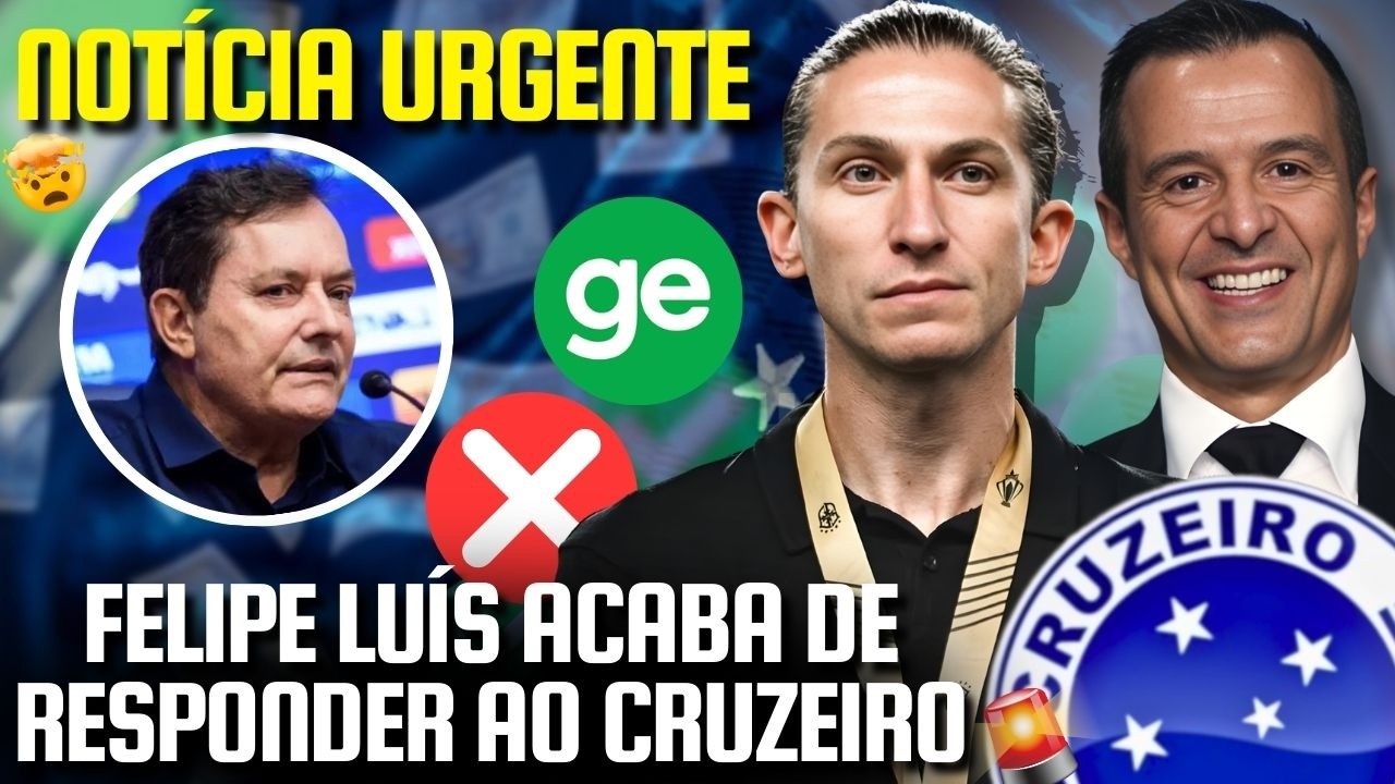 🚨 ATENÇÃO: FILIPE LUÍS RESPONDE A PEDRO LOURENÇO SOBRE TREINAR O CRUZEIRO! | BASTIDORES PESADOS