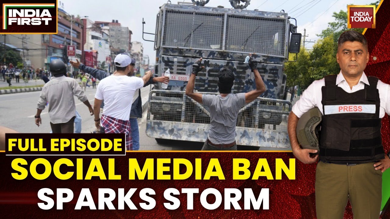 India First With Gaurav Sawant: Nepal HM Lekhak Quits After 20 Killed In Social Media Ban Protests
