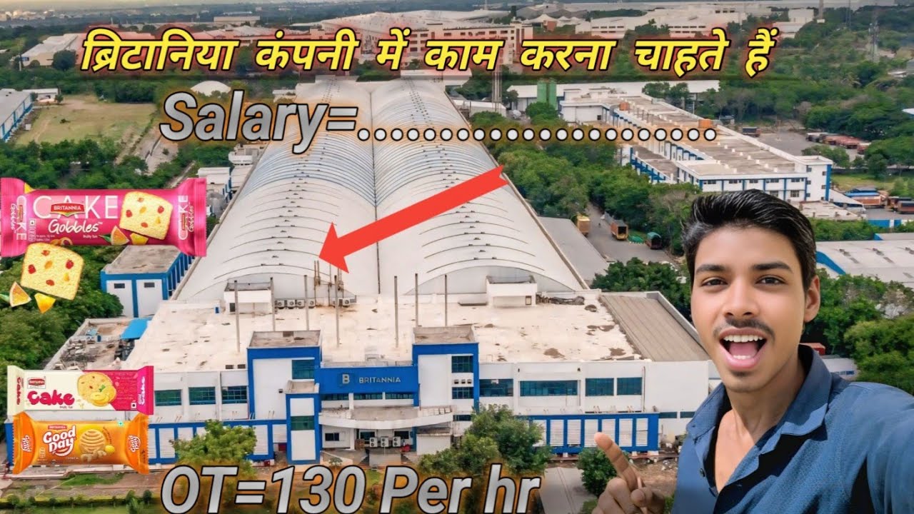 Britannia Company JOBS Available in Pune Ranjangaon? || Pune me job ||