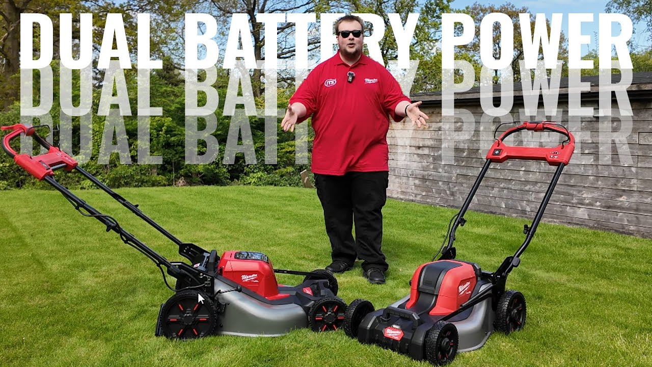 Milwaukee's Dual M18 Lawnmowers