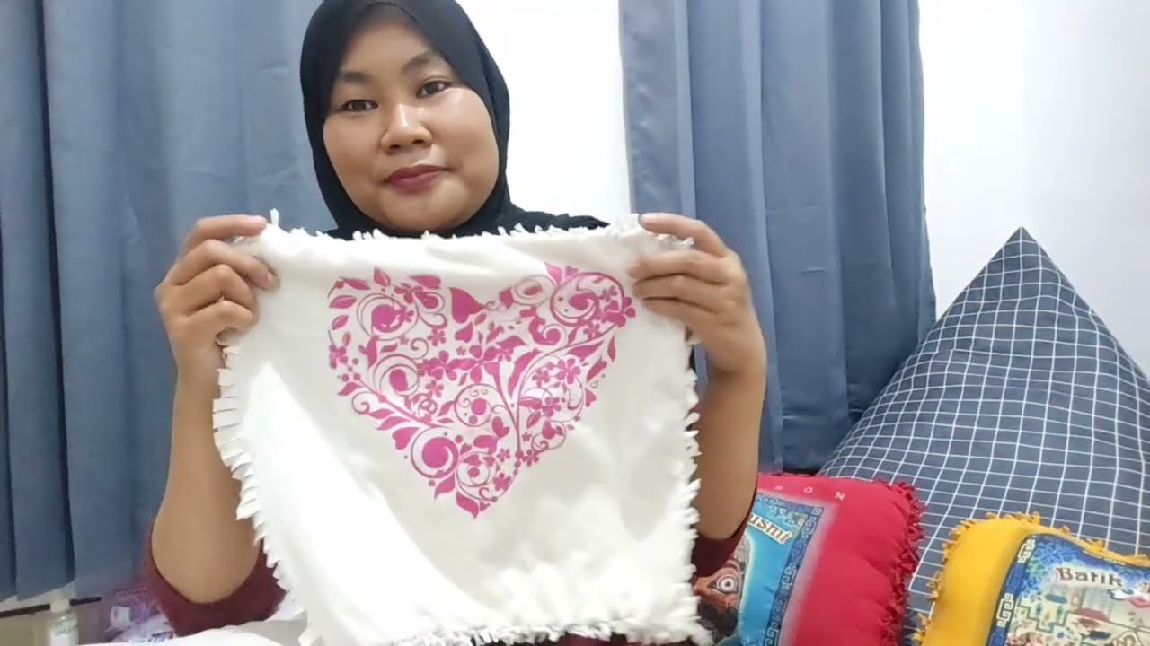 DIY Bantal dari Kaos Bekas #paradekaryapermatahati