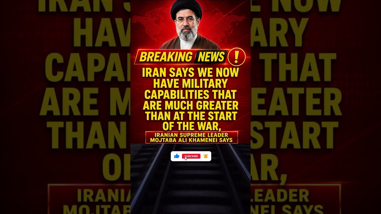Iran&rsquo;s Military Power Now Stronger Than Ever Before, Says Supreme Leader Mojtaba Ali Khamenei