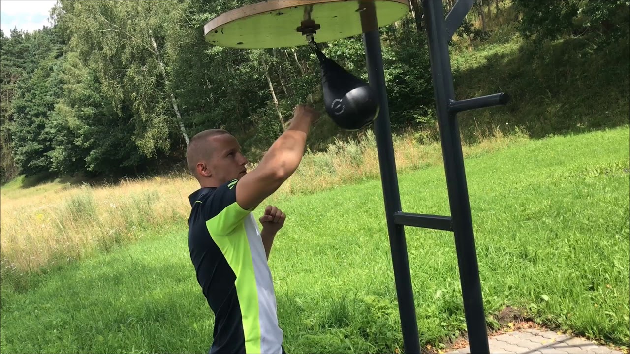 Gruszka bokserska -  Podstawy uderzania Damian Węsierski boxing speed bag