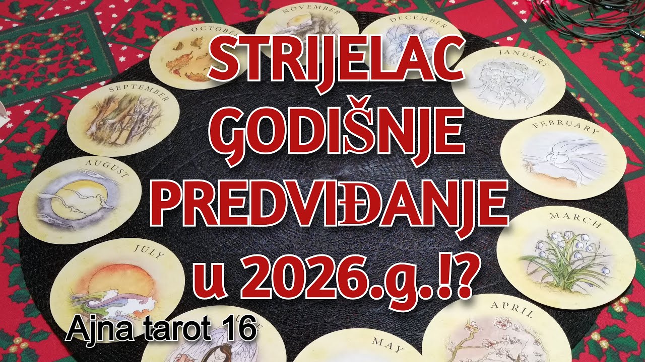 STRIJELAC -  JAKO USPJEŠNA GODINA 2026.! / generalno tarot čitanje