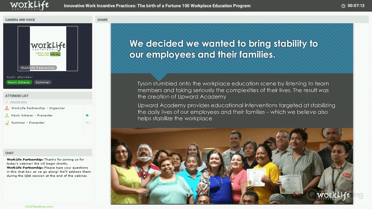 Innovative Work Incentive Practices, Part 12: The Birth of a Fortune 100 Workplace Education Program