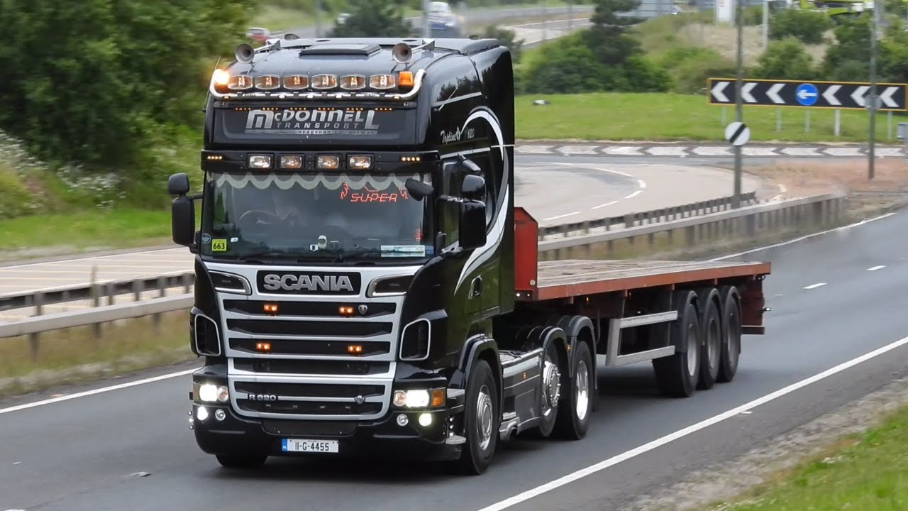 Truck Spotting on the A1 Scotland | #54