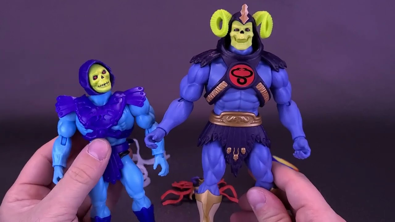 Mattel Masters Of The Universe X ThunderCats Origins Skell-Ra Figure Review | @The Review Spot