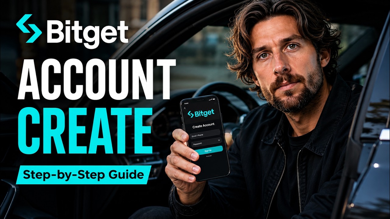 Bitget Account Create Guide - How to Sign up or Register on Bitget