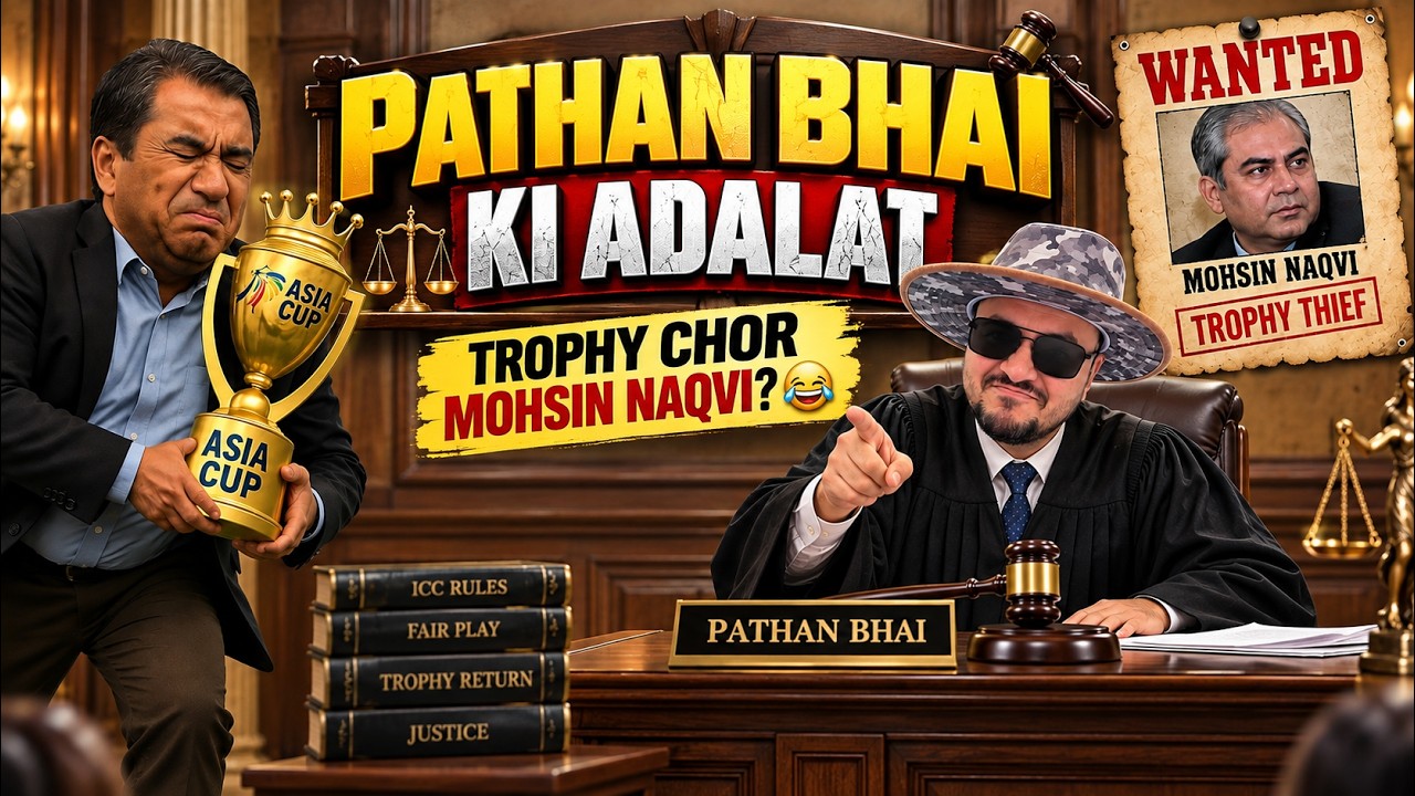 Khandani Chor | Indian Men&rsquo;s Team Ke Baad Ab Women&rsquo;s Team Ki Trophy Par Bhi Mohsin Naqvi Ka Kabza🤣