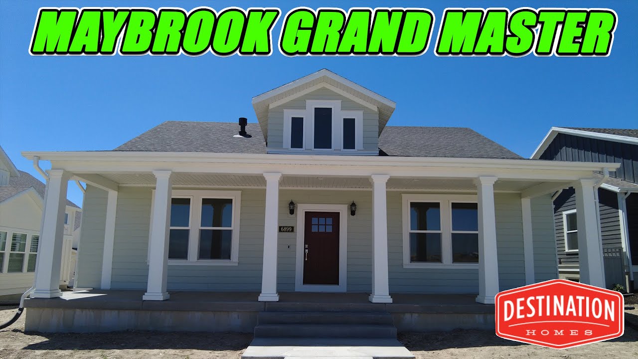 New Construction Home Tour on Daybreak Watercourse - Destination Homes Maybrook Floor plan