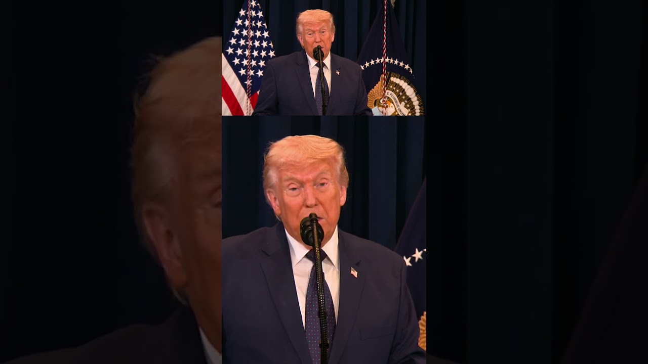 President Trump Gives Update on War in Middle East