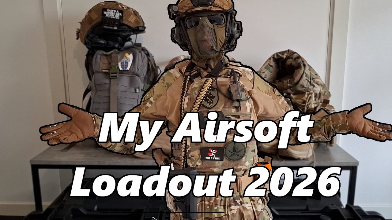 My Airsoft Gear Bag What I Bring To The Field!