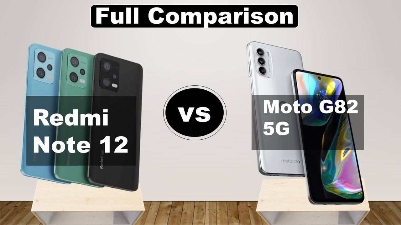 Redmi Note 12 Vs Moto G82 5G Full Comparison - Which One is Better Phones Under 20K | Must Watch 🤳🤩