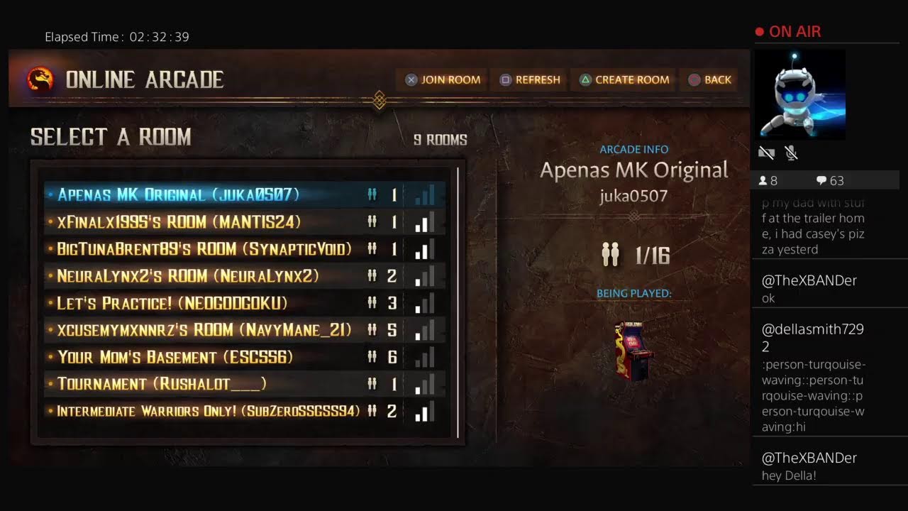 LIVE UMK3 Online Lobbies | MK Legacy Kollection