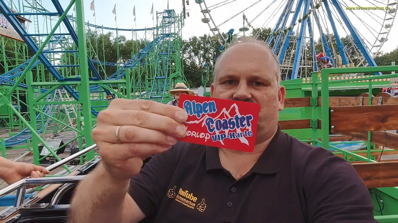 Alpen Coaster (Onride) - Vorlop - Rollercoaster - Achterbahn