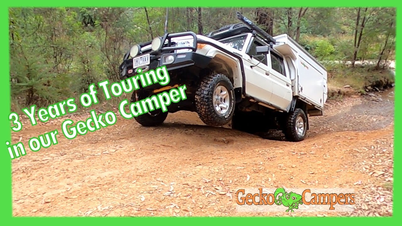 Three Years Touring in a Gecko Slide on Camper