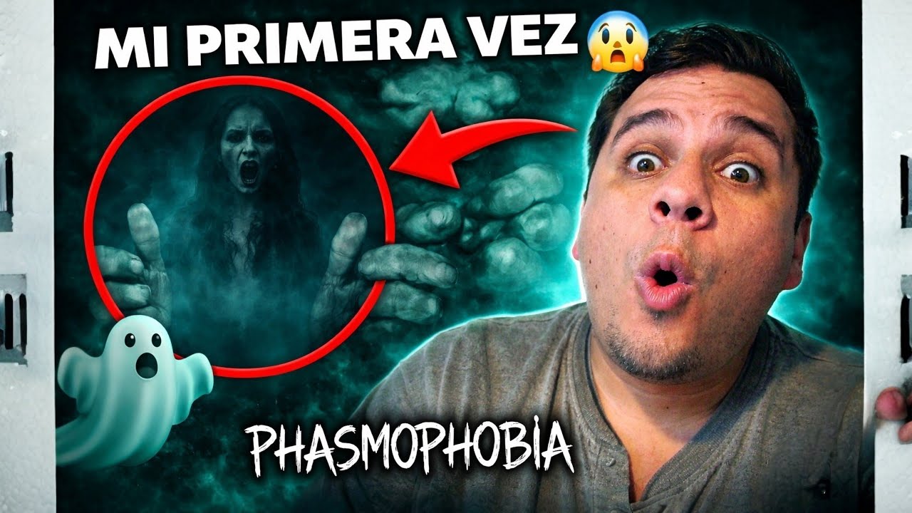 Mi PRIMERA VEZ en Phasmophobia… y NO salió bien 😱 | Mejores Momentos