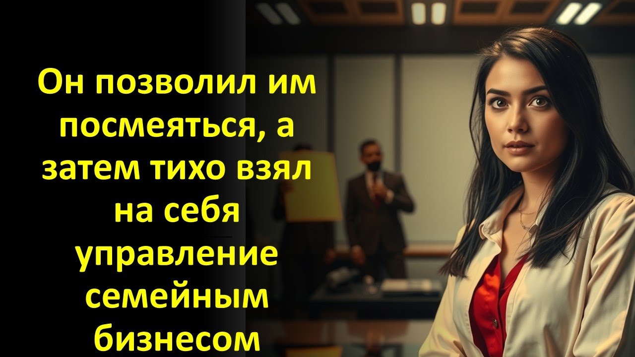 Он позволил им посмеяться, а затем тихо взял на себя управление семейным бизнесом