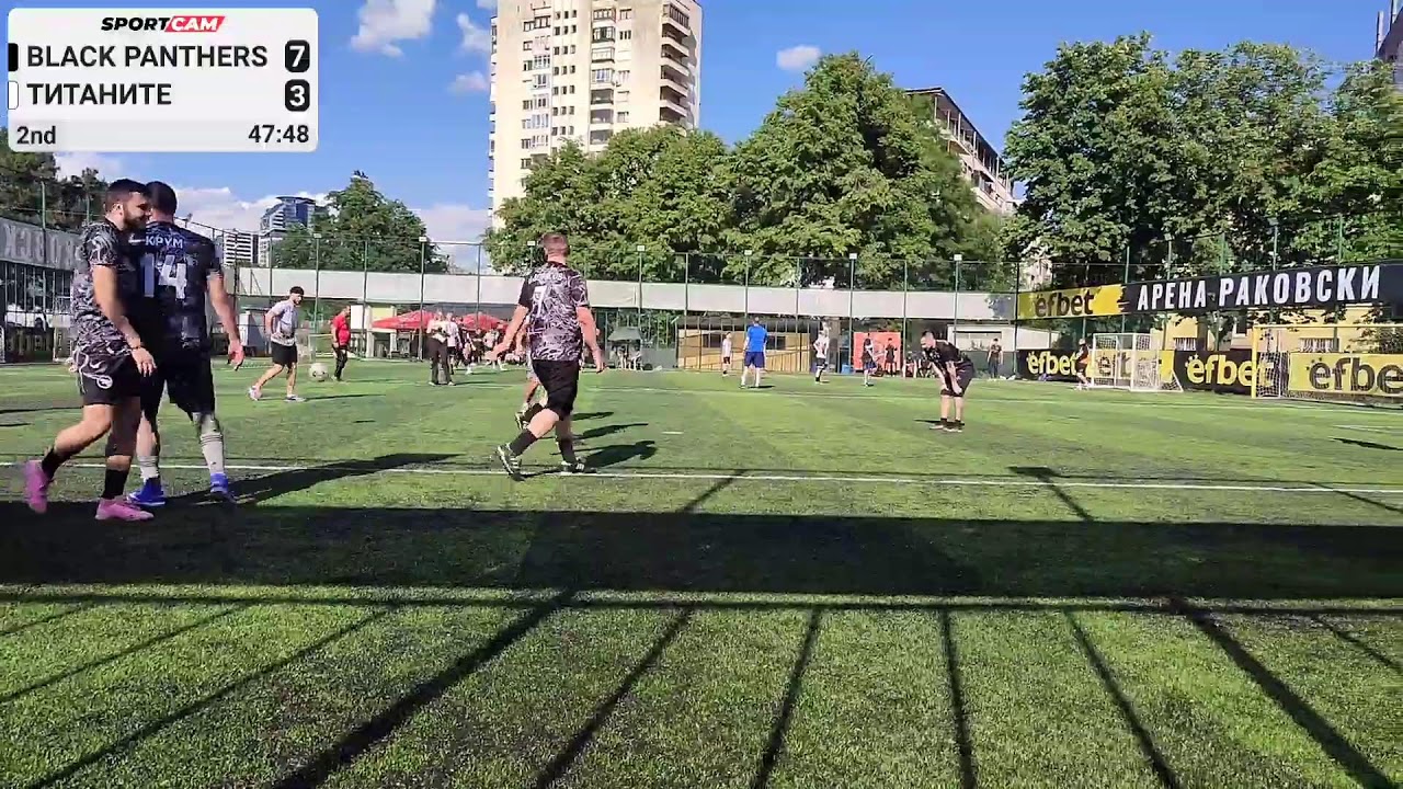 SPL MALUS-SPORT, 11 кръг: Black Panthers vs Титаните 8:3 - 31/05/2026