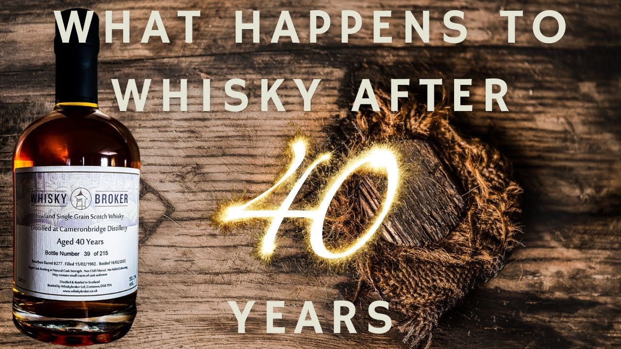 What happens to whisky over 40 years in a single cask? 40 year old single grain whisky review